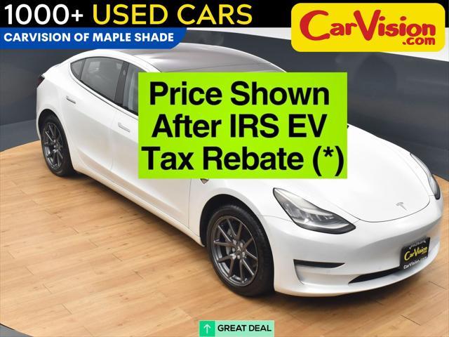 used 2018 Tesla Model 3 car, priced at $15,999