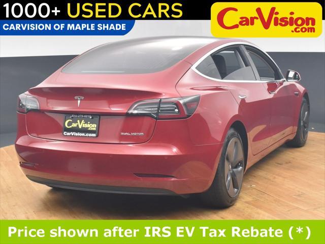 used 2018 Tesla Model 3 car, priced at $14,999