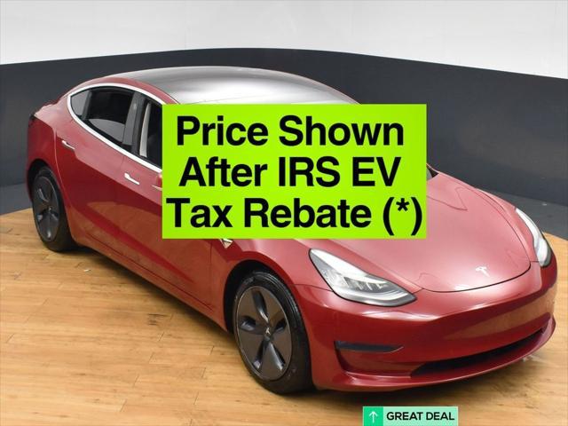 used 2018 Tesla Model 3 car, priced at $14,999