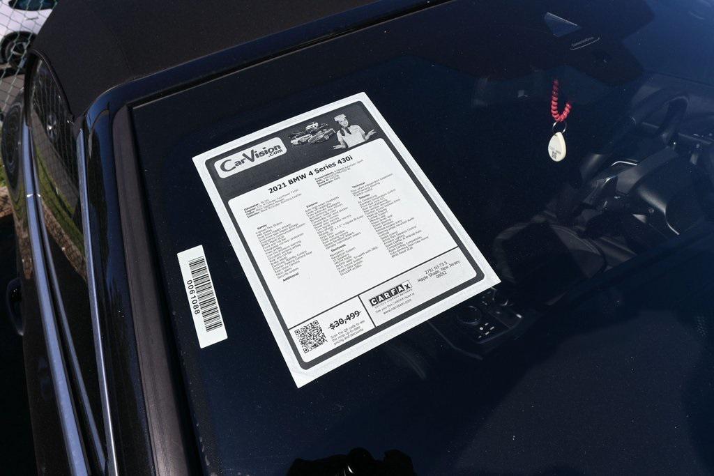 used 2021 BMW 430 car, priced at $27,999