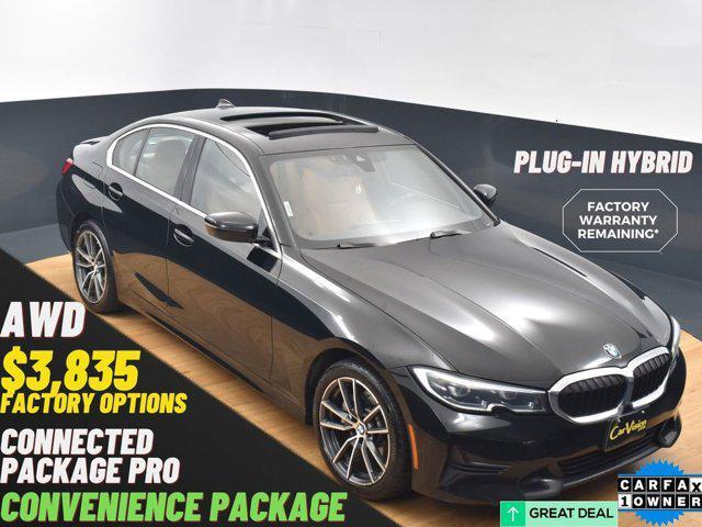 used 2021 BMW 330e car, priced at $24,999