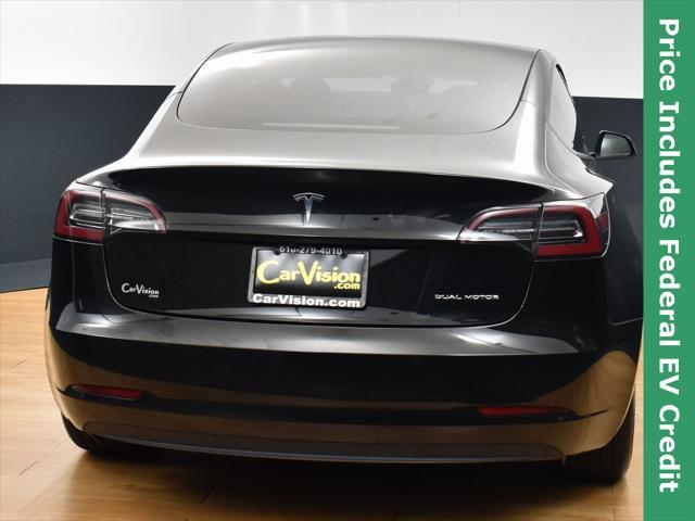 used 2021 Tesla Model 3 car, priced at $18,999