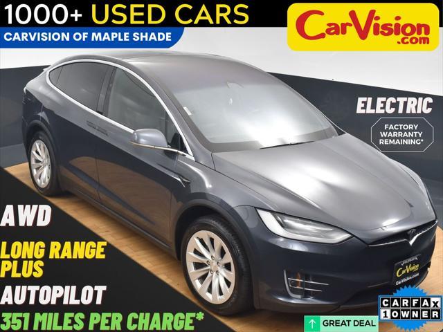 used 2020 Tesla Model X car, priced at $37,999