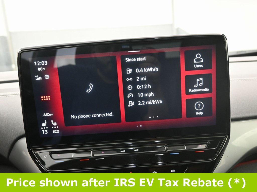 used 2023 Volkswagen ID.4 car, priced at $16,999