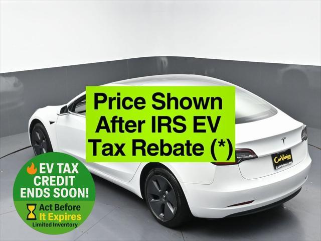 used 2020 Tesla Model 3 car, priced at $17,999