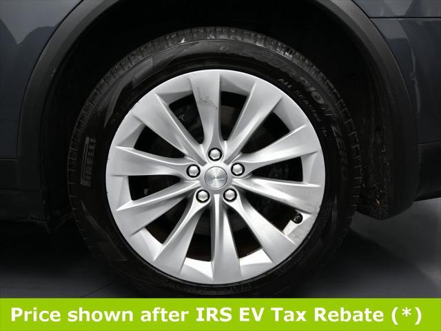 used 2017 Tesla Model X car, priced at $18,499
