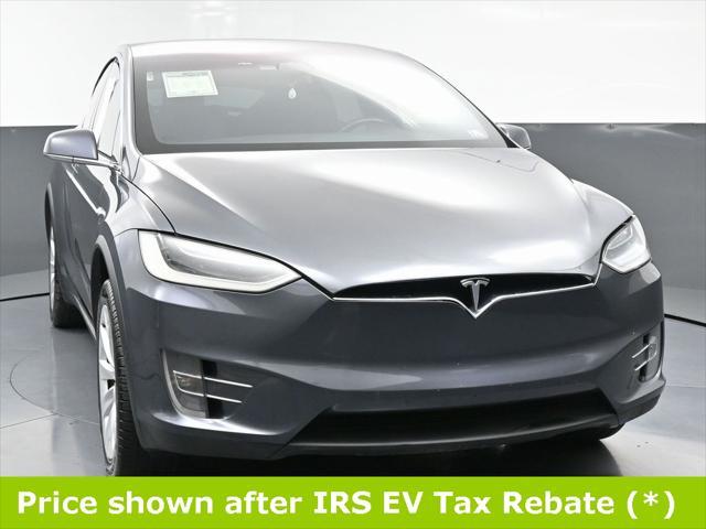 used 2017 Tesla Model X car, priced at $18,499