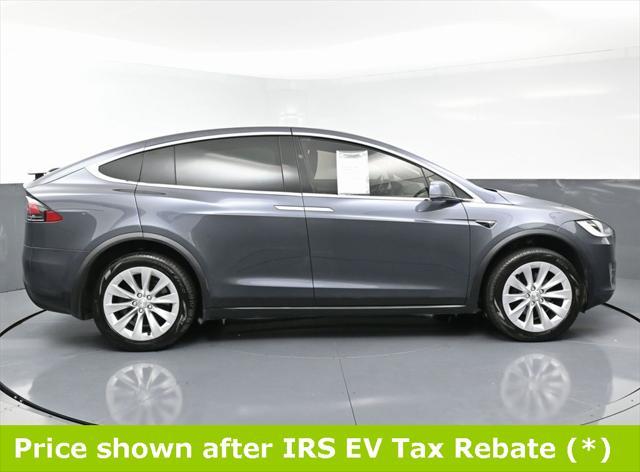 used 2017 Tesla Model X car, priced at $18,499