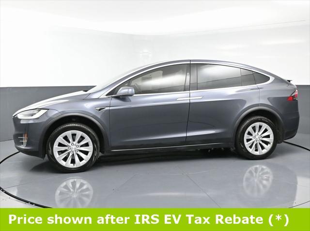 used 2017 Tesla Model X car, priced at $18,499