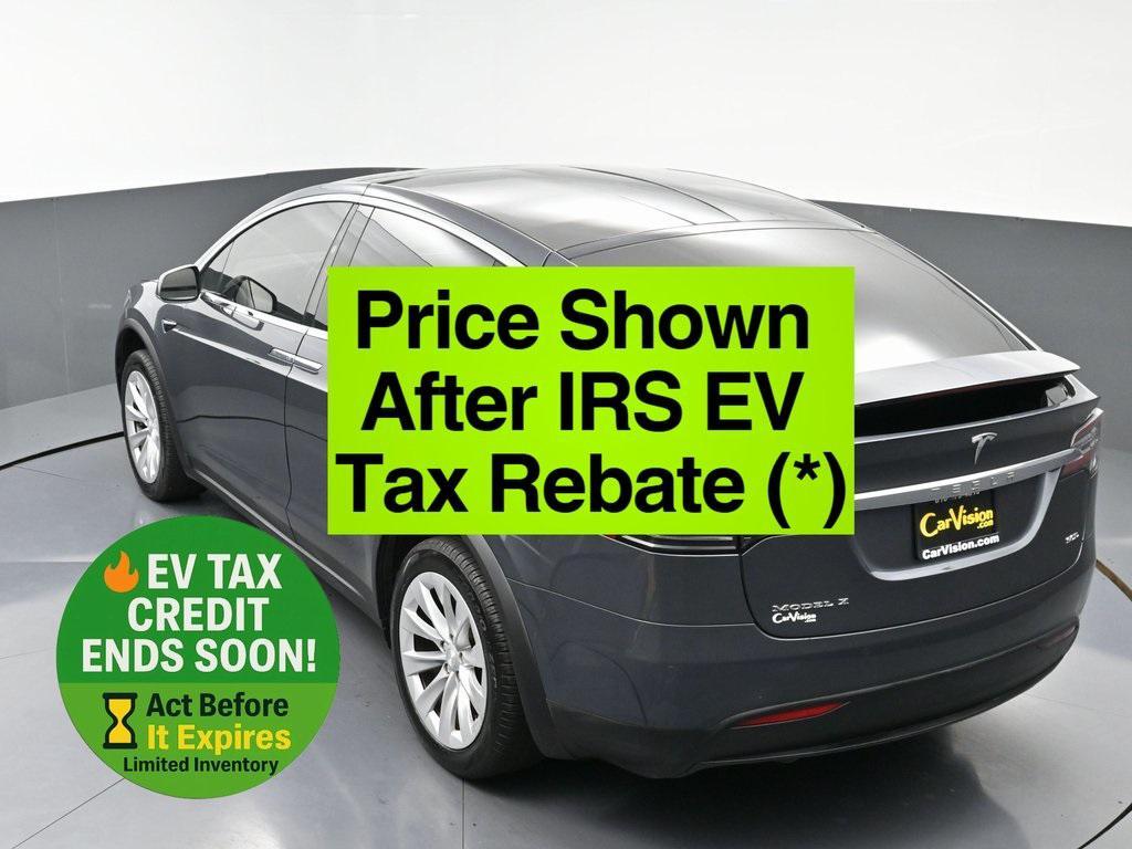 used 2017 Tesla Model X car, priced at $17,998