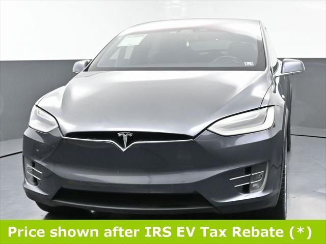 used 2017 Tesla Model X car, priced at $18,499