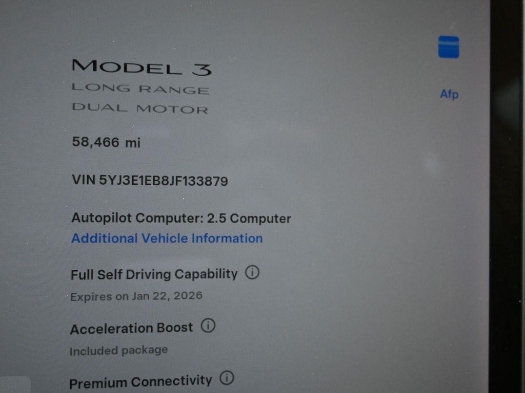 used 2018 Tesla Model 3 car, priced at $18,999