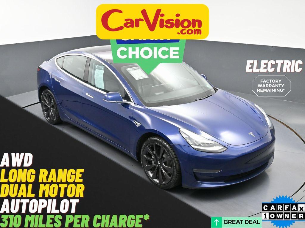 used 2018 Tesla Model 3 car, priced at $18,999