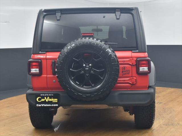 used 2023 Jeep Wrangler car, priced at $22,999