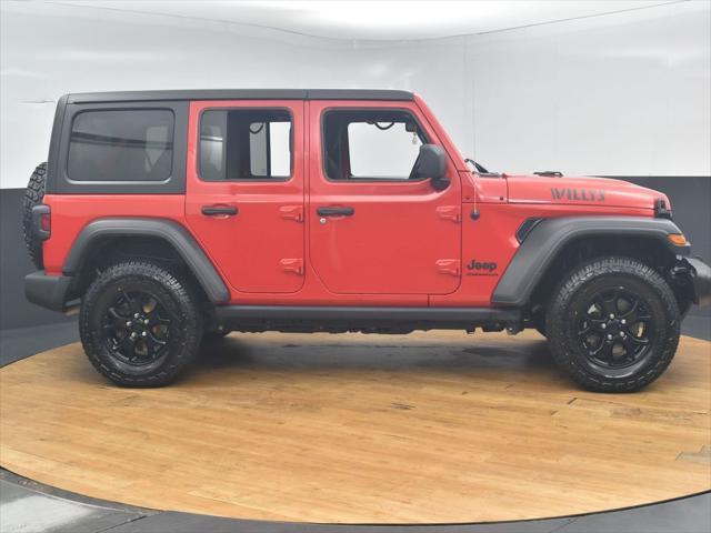 used 2023 Jeep Wrangler car, priced at $22,999