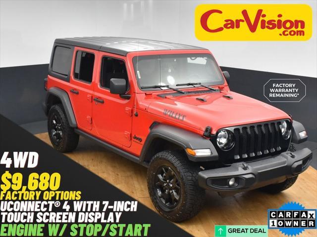 used 2023 Jeep Wrangler car, priced at $24,999