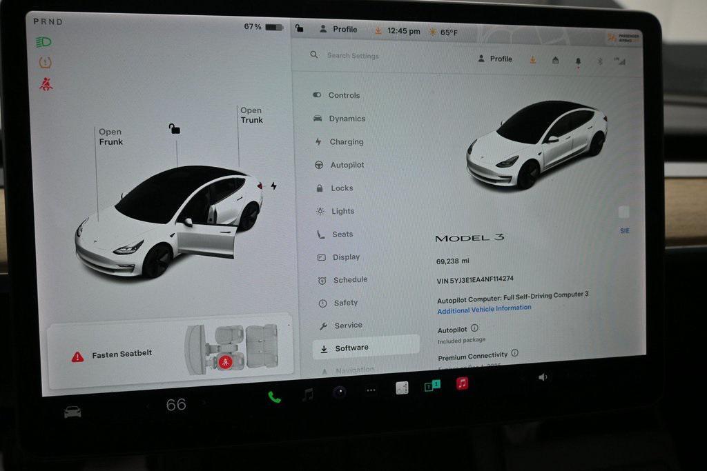 used 2022 Tesla Model 3 car, priced at $19,999