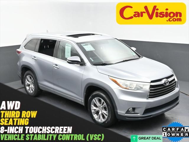used 2015 Toyota Highlander car, priced at $16,999
