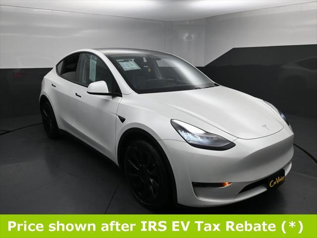 used 2020 Tesla Model Y car, priced at $18,999