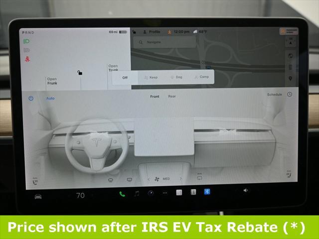 used 2020 Tesla Model Y car, priced at $18,999