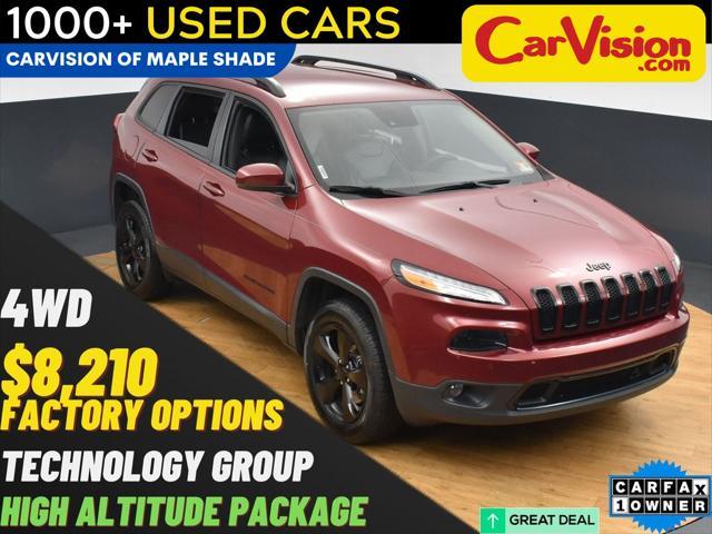 used 2017 Jeep Cherokee car, priced at $13,499