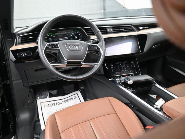 used 2024 Audi Q8 e-tron car, priced at $39,999
