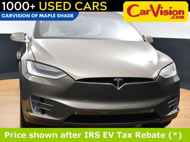 used 2016 Tesla Model X car, priced at $18,499