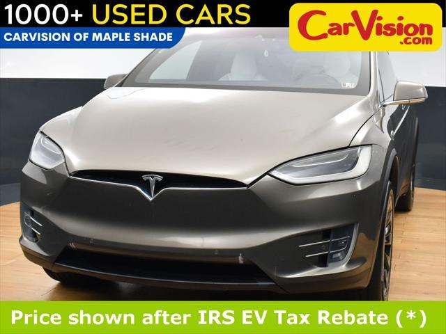 used 2016 Tesla Model X car, priced at $18,499