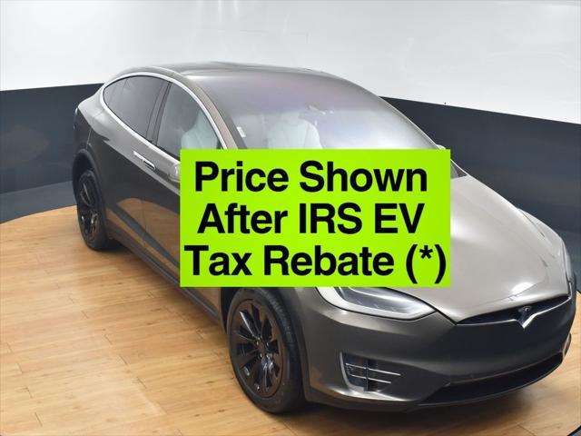 used 2016 Tesla Model X car, priced at $18,499