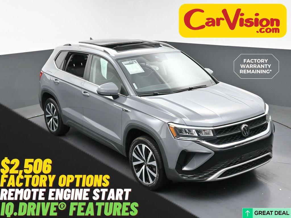 used 2024 Volkswagen Taos car, priced at $20,999