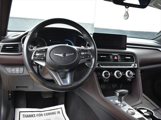 used 2022 Genesis G70 car, priced at $28,499