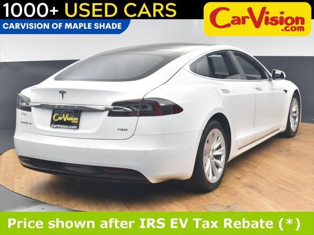 used 2017 Tesla Model S car, priced at $17,999