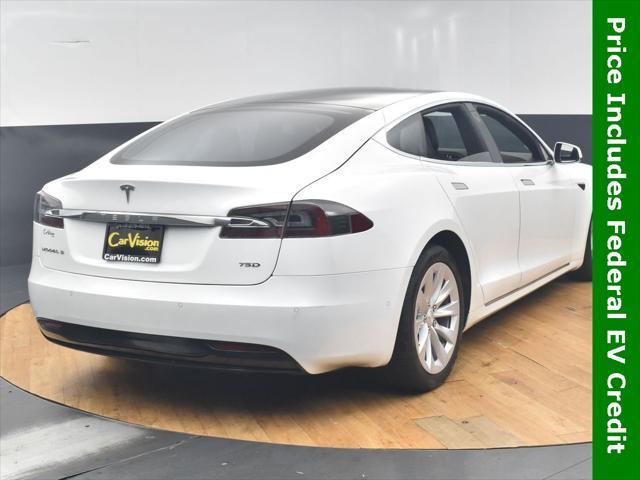 used 2017 Tesla Model S car, priced at $19,999