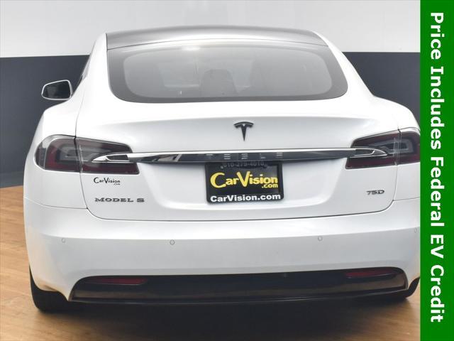 used 2017 Tesla Model S car, priced at $19,999