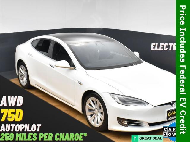 used 2017 Tesla Model S car, priced at $19,999