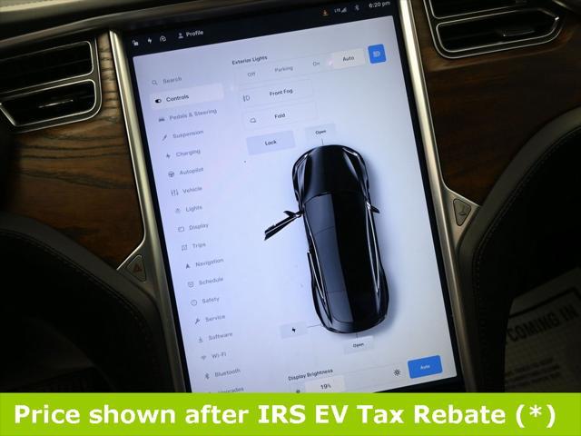 used 2017 Tesla Model S car, priced at $19,999