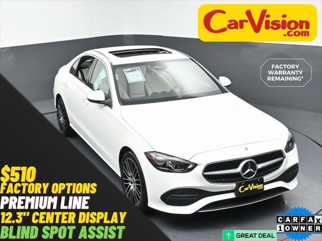 used 2023 Mercedes-Benz C-Class car, priced at $30,999
