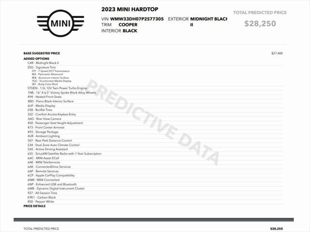 used 2023 MINI Hardtop car, priced at $21,499