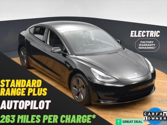 used 2021 Tesla Model 3 car, priced at $19,999