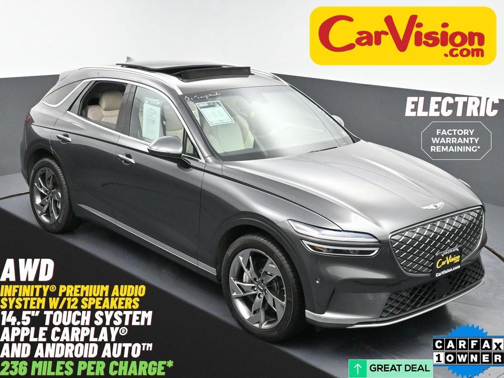 used 2023 Genesis Electrified GV70 car, priced at $29,999
