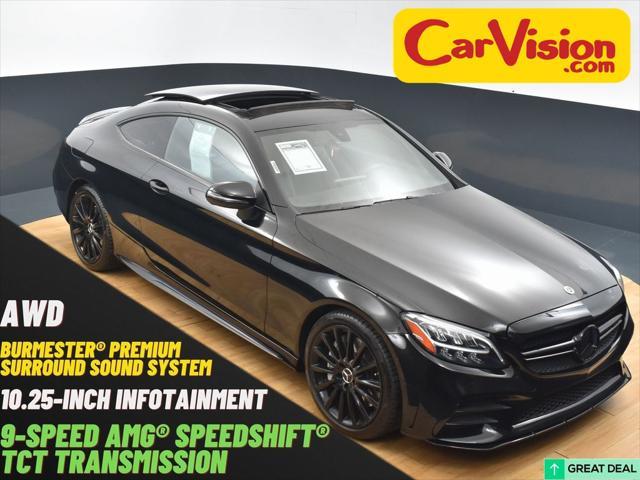 used 2019 Mercedes-Benz AMG C 43 car, priced at $28,999