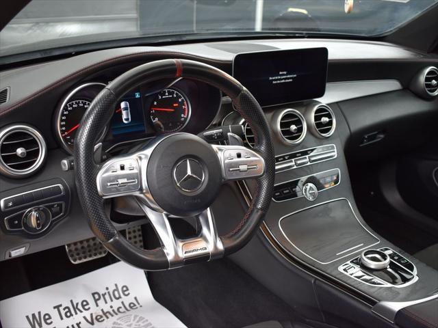 used 2019 Mercedes-Benz AMG C 43 car, priced at $28,999