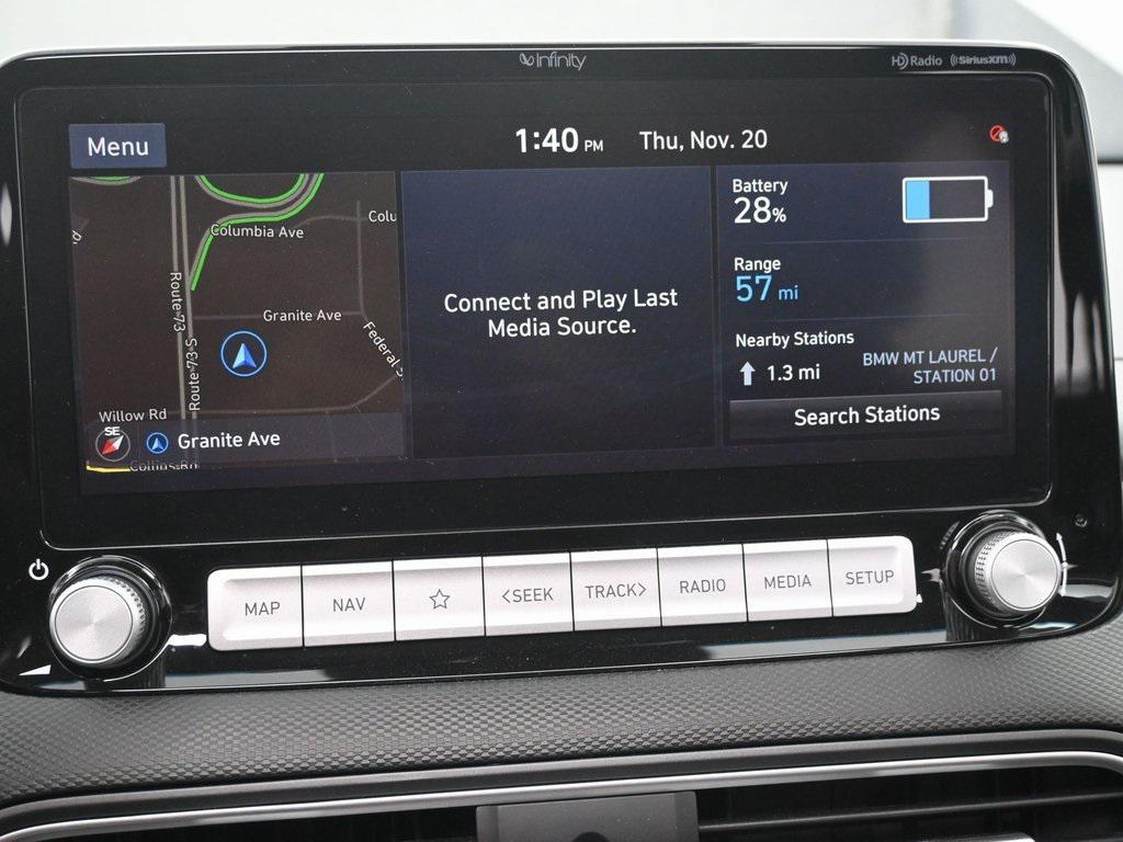 used 2020 Hyundai Kona EV car, priced at $13,999