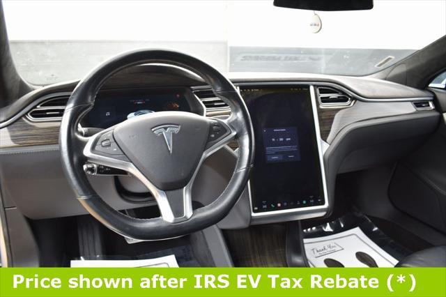 used 2014 Tesla Model S car, priced at $17,999