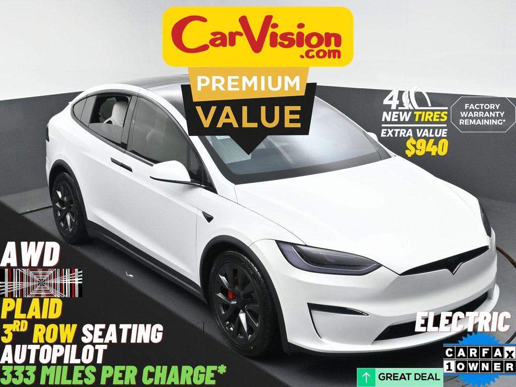 used 2023 Tesla Model X car, priced at $58,999