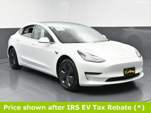 used 2018 Tesla Model 3 car, priced at $13,499