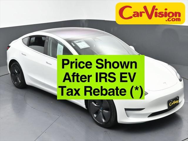 used 2018 Tesla Model 3 car, priced at $13,499