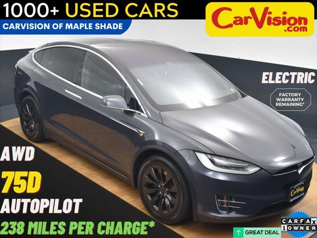 used 2018 Tesla Model X car, priced at $26,999