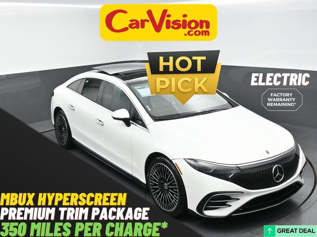 used 2022 Mercedes-Benz EQS 450+ car, priced at $33,999