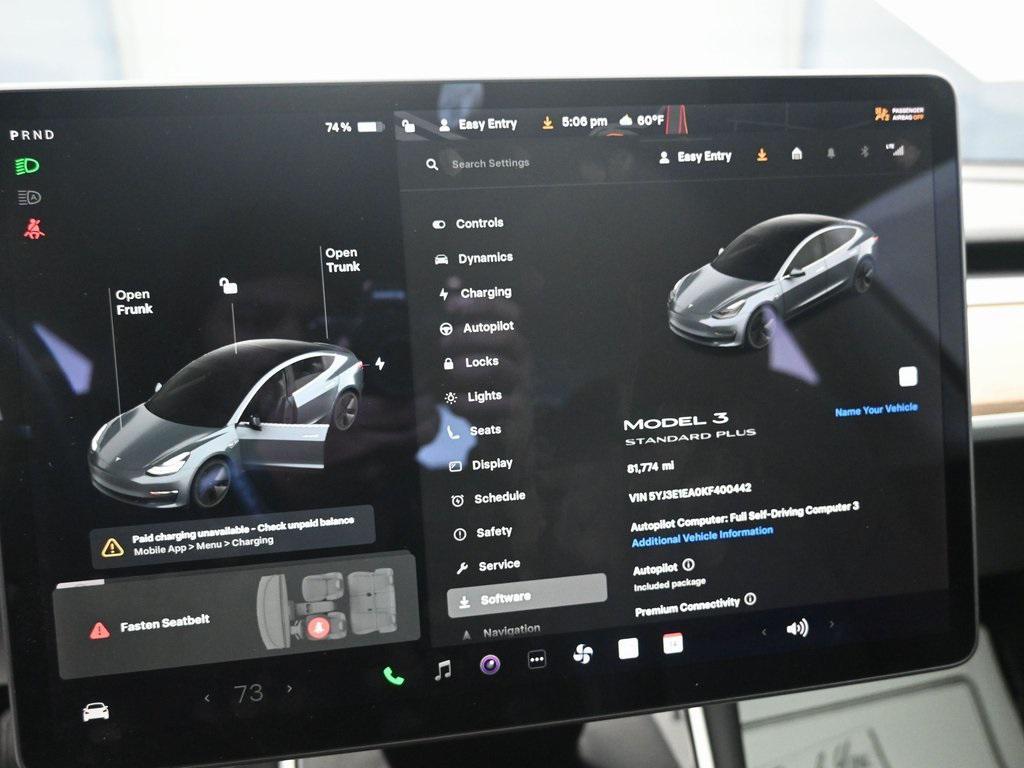 used 2019 Tesla Model 3 car, priced at $16,999